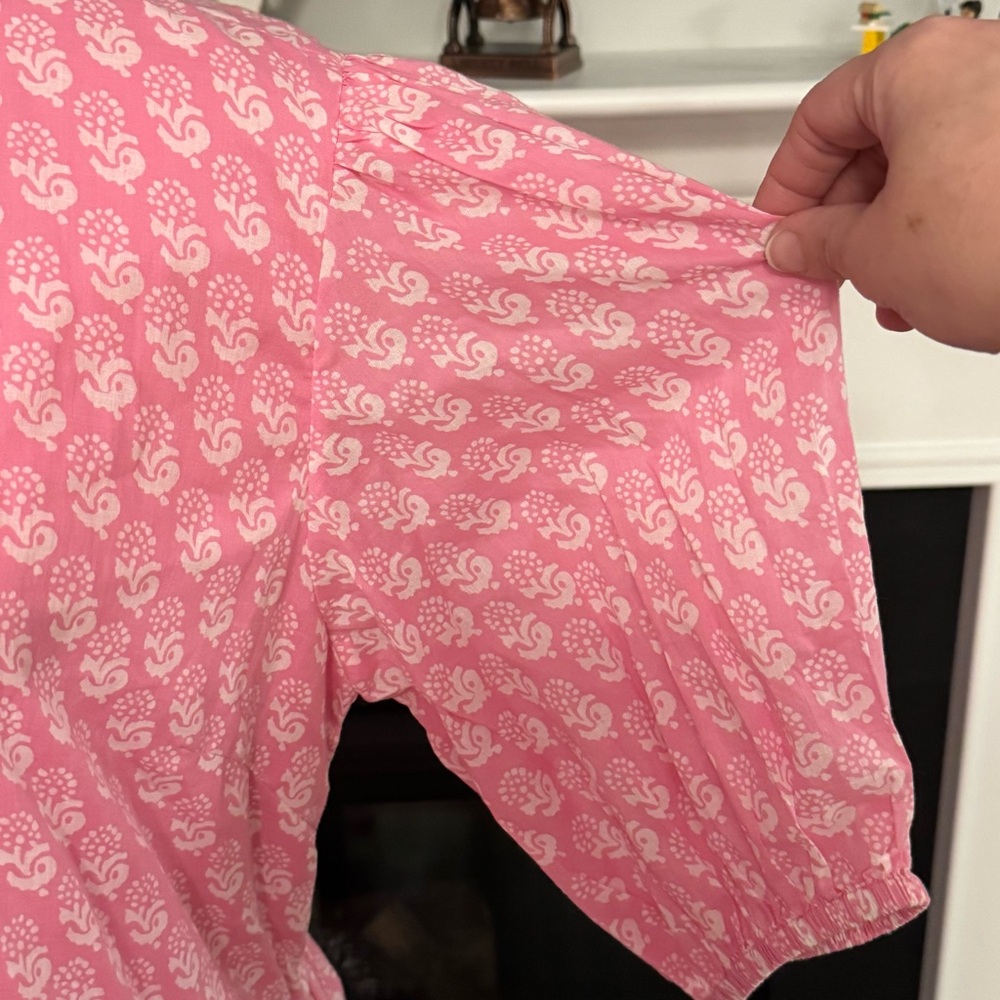 Livro “London Dress” in Pink Marigolds – Size L (NWT) - Picture 3 of 13